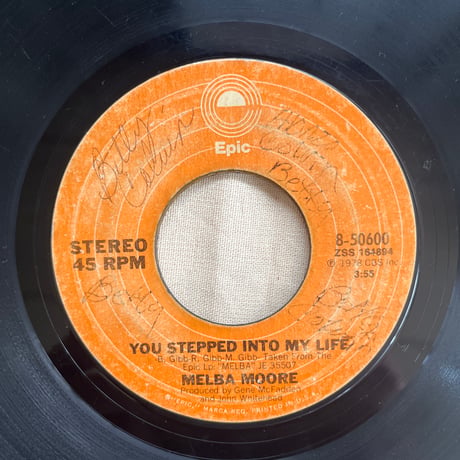 MELBA MOORE / YOU STEPPED INTO MY LIFE