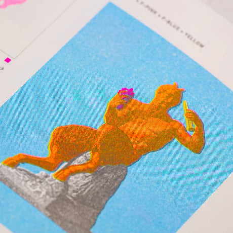 ALBATRO DESIGN / SONAR No.1 - RISOGRAPH Master Textbook for Art use