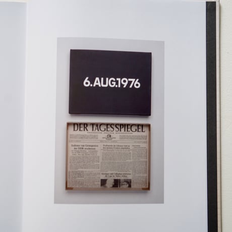 On Kawara | 10 Tableaux and 16,952 Pages　河原温 展覧会図録
