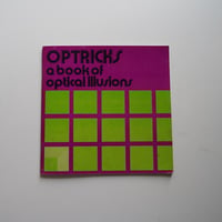 OPTRICKS a book of optical illusion［古書］
