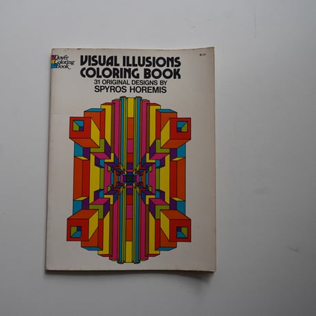 VISUAL ILLUSIONS COLORING BOOK［古書］