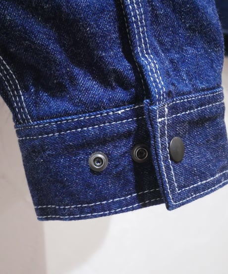 ハツキ【HATSKI】デニムジャケット　50S Spun Yarn Zip Jacket