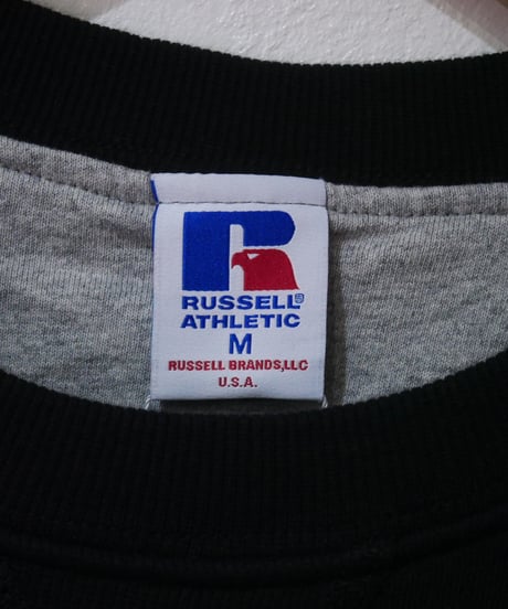 【RUSSELL ATHLETIC×BerBerjin】Nu Blend™ Double Face CN Sweat　ブラック