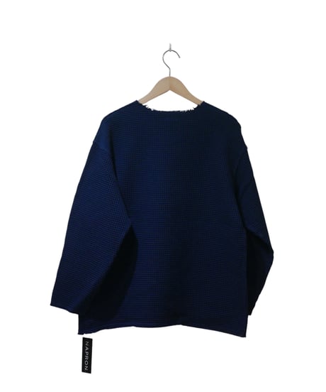 ナプロン【NAPRON】　UNTRIMMED SHIRTS　ネイビー