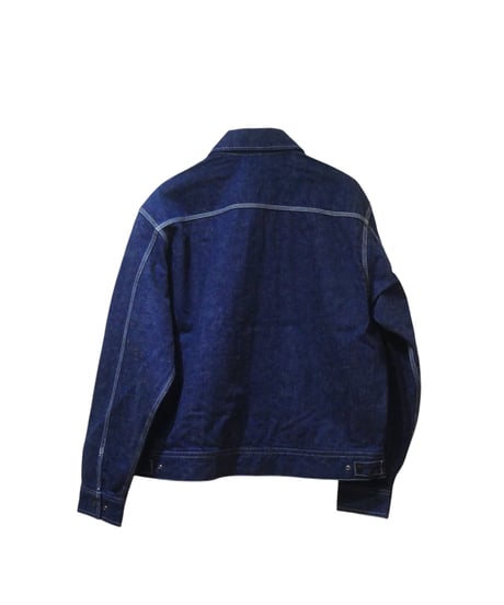 ハツキ【HATSKI】デニムジャケット　50S Spun Yarn Zip Jacket