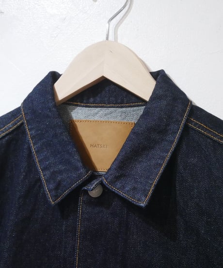 ハツキ【HATSKI】デニムジャケット　Denim07 Box Pocket Denim Jacket