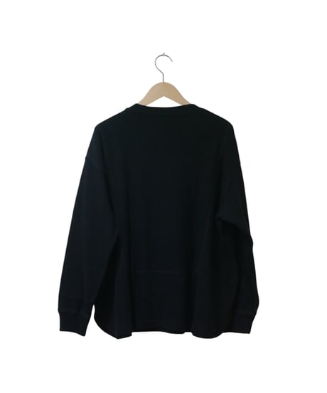 ティグルブロカンテ【TIGRE BROCANTE】サーマル L/S TEE　ブラック