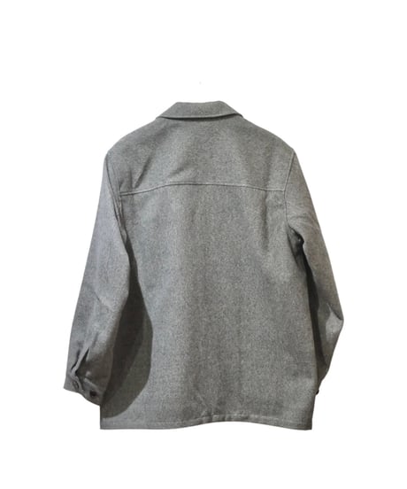 マニュアルアルファベット【manualalphabet】PE TWEED WORK JACKET　グレー