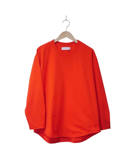 パースプロジェクト【PERS PROJECTS】ALEX L/S TEE “solid”　ブラッドオレンジ