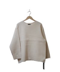 ナプロン【NAPRON】　UNTRIMMED SHIRTS　アイボリー