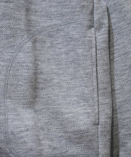 ベター【BETTER】BRISTER JACQUARD ZIP HOODY　トップグレー
