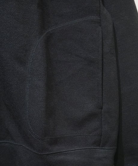 ベター【BETTER】BRISTER JACQUARD ZIP HOODY　ブラック