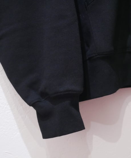 【RUSSELL ATHLETIC×BerBerjin】Nu Blend™ Double Face CN Sweat　ブラック