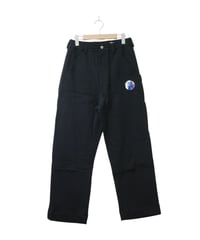 【RUSSELL ATHLETIC×BerBerjin】Pro Cotton Loopback Terry Sweat Double Knee Sweat Pants　ブラック