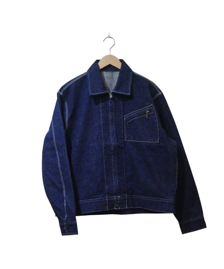 ハツキ【HATSKI】デニムジャケット　50S Spun Yarn Zip Jacket