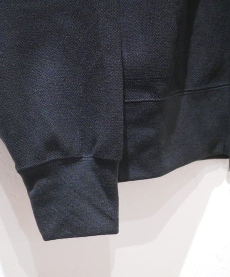 ベター【BETTER】BRISTER JACQUARD ZIP HOODY　ブラック