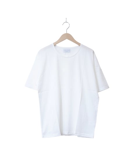 マニュアルアルファベット【manualalphabet】BASIC UNDER SS TEE　ホワイト