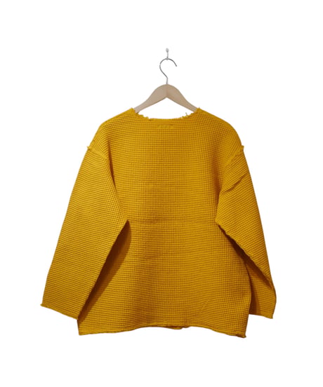 ナプロン【NAPRON】　UNTRIMMED SHIRTS　マスタード