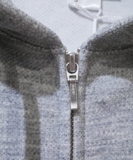 ベター【BETTER】BRISTER JACQUARD ZIP HOODY　トップグレー