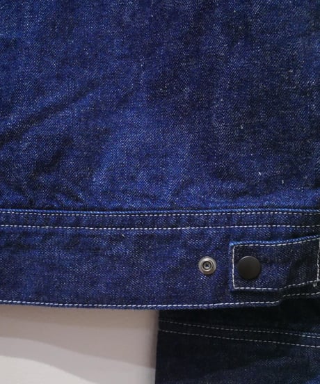 ハツキ【HATSKI】デニムジャケット　50S Spun Yarn Zip Jacket