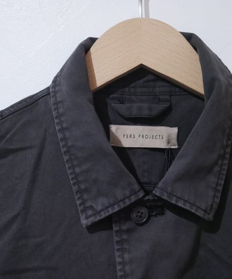 パースプロジェクト【PERS PROJECTS】NOMADIC JACKET　FADED BLACK