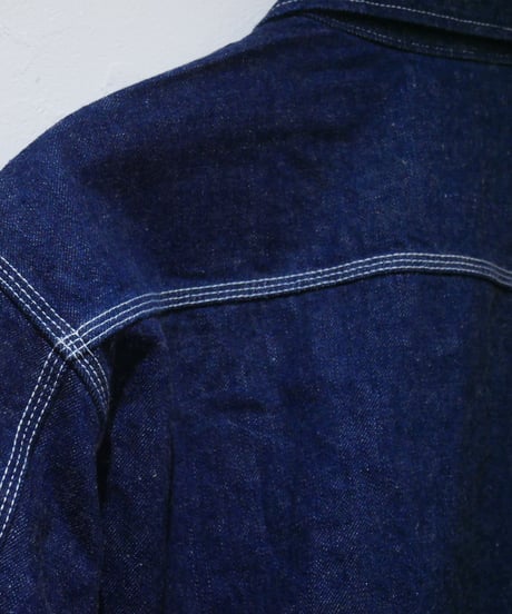 ハツキ【HATSKI】デニムジャケット　50S Spun Yarn Zip Jacket