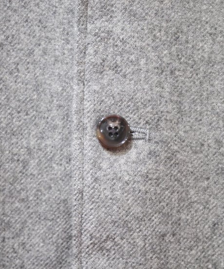マニュアルアルファベット【manualalphabet】PE TWEED WORK JACKET　グレー