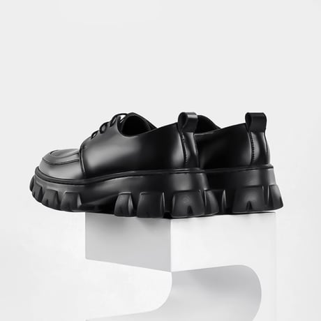minimal chunky sole derby shoes　VM1126