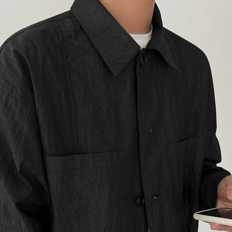 oversized shirt jacket /2color　VM1437