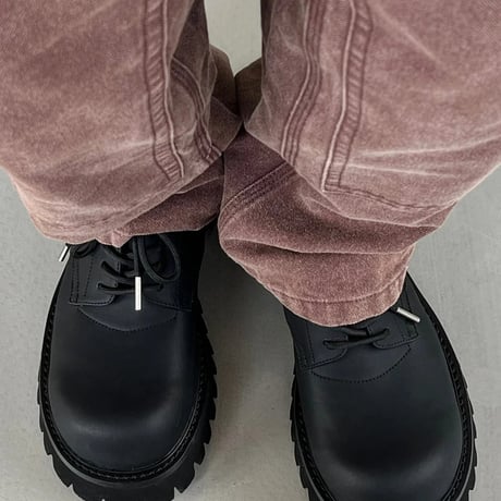 chunky toe derby shoes　VM1104