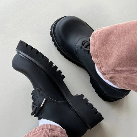 chunky toe derby shoes　VM1104