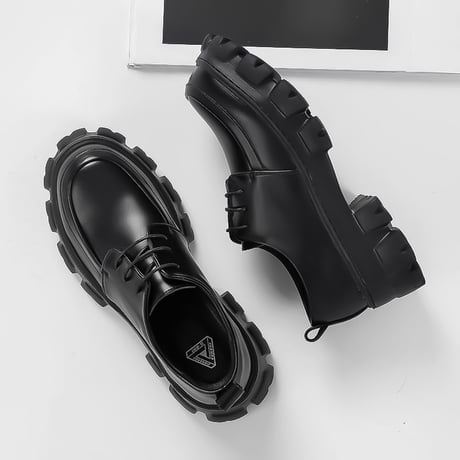 minimal chunky sole derby shoes　VM1126