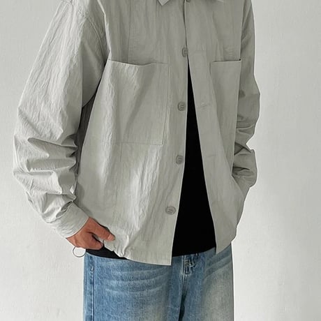oversized shirt jacket /2color　VM1437