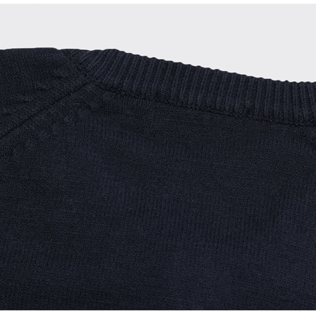 relaxed raglan v-neck knit /3color　VM1446
