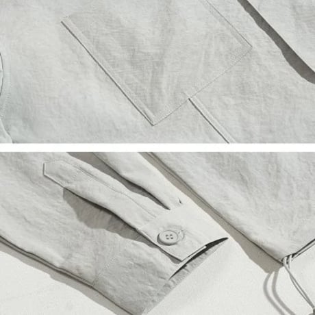 oversized shirt jacket /2color　VM1437