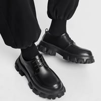 minimal chunky sole derby shoes　VM1126