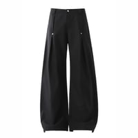 rivet tucked wide slacks　VM1192