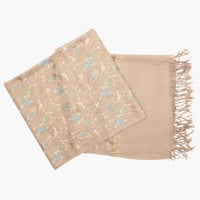 カシミール　刺繍ストールA