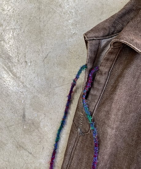 P.D. / Manchester "Brown Denim"(ピーディーのブラウンデニムのマンチェスター)