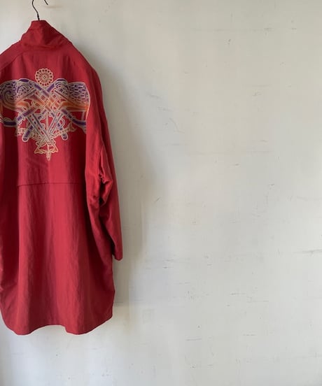 1980〜90s French Red  Nylon Coat(OXBOWの赤いコート)