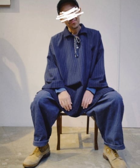 P.D. / Manchester "Dark Navy Stripes"(ピーディーのダークネイビーストライプのマンチェスター)