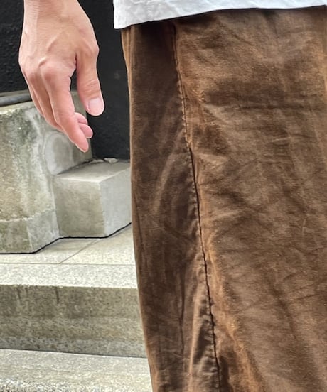 DA'S / Wide Pants “sabi”(DA'Sの雰囲気ごーすーのワイドパンツ)