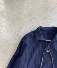 P.D. / Manchester "Dark Navy Stripes"(ピーディーのダークネイビーストライプのマンチェスター)