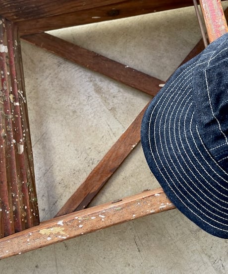 DA'S/Tana Cap “indigo denim”(DA’Sのインディゴデニム生地を使ったタナキャップ)