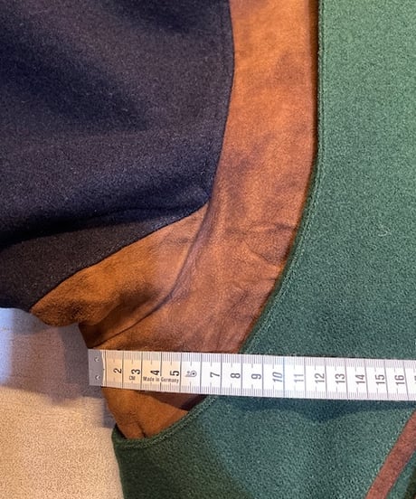 1980s French Green Wool Blouson (1980年代頃フランス, グリーンウールブルゾン)