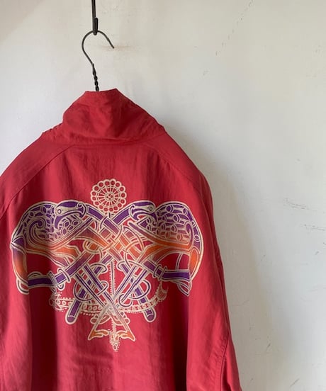 1980〜90s French Red  Nylon Coat(OXBOWの赤いコート)