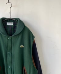 1980s French Green Wool Blouson (1980年代頃フランス, グリーンウールブルゾン)
