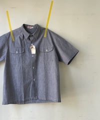 1950s French Work Shirt ”Robur” (1950年代フランス 半袖ワークシャツ)