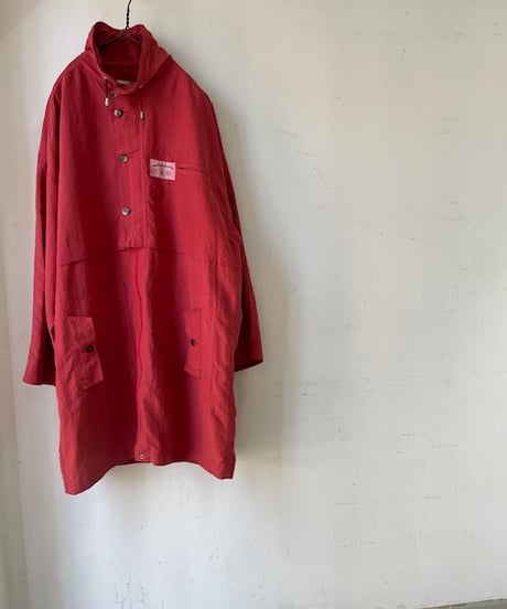 1980〜90s French Red  Nylon Coat(OXBOWの赤いコート)