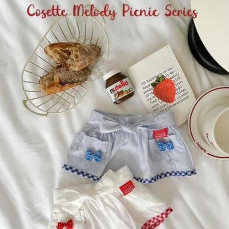 メロディリボンエプロン   Melody Ribbon Apron